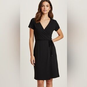 IMAN wrap style dress size small